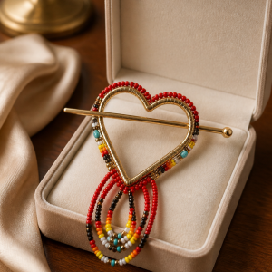Heart Shaped Hair Pin