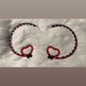 Half Hoop Heart on Bottom